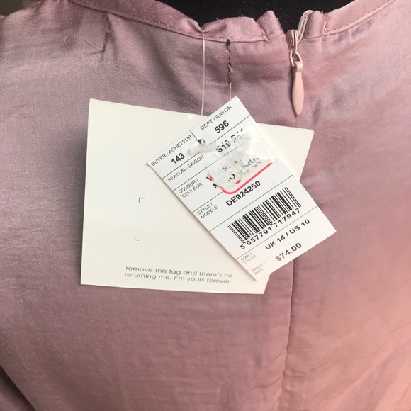 New Misguided Women’s Deep V Dress, US 10 - Picture 5 of 9